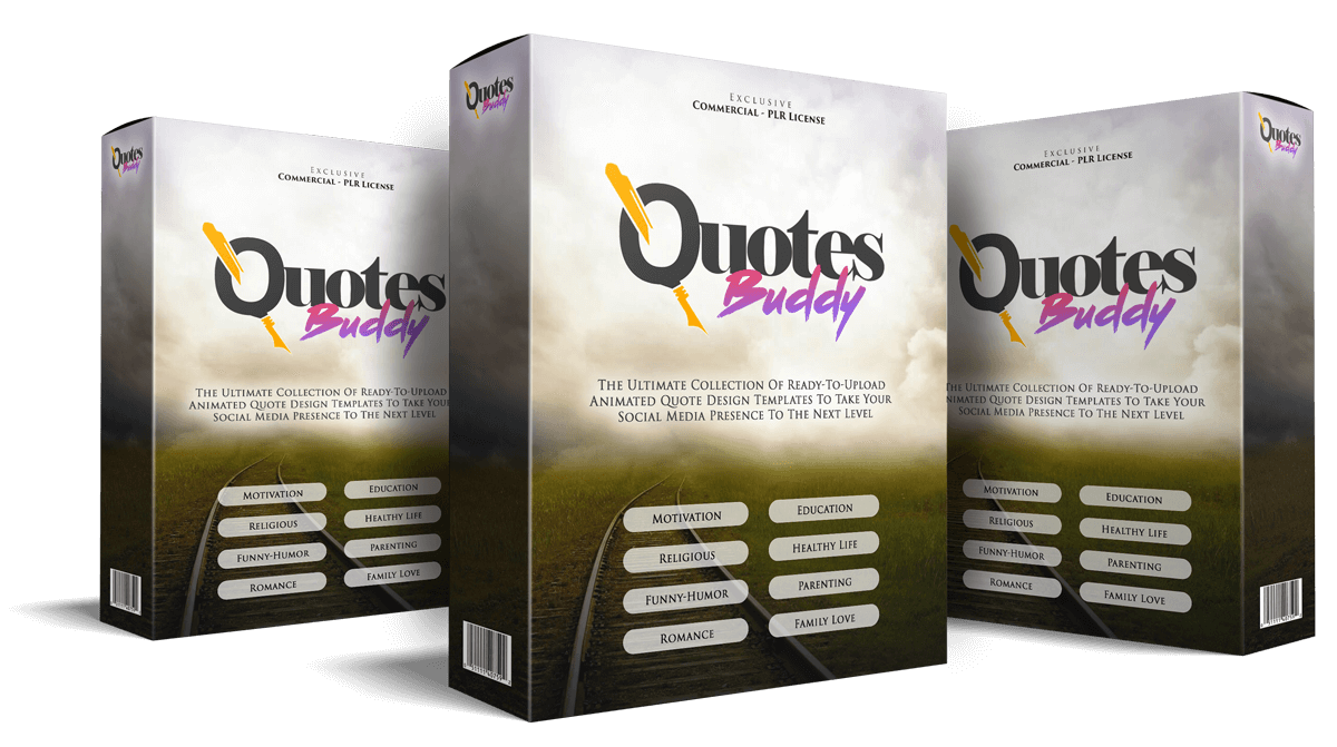 Quotes Buddy – Ready-to-Post Quotes (PLR & MRR Rights Included)