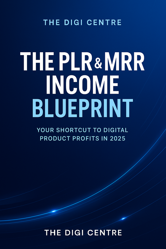 The PLR & MRR Income Blueprint - Includes resell rights
