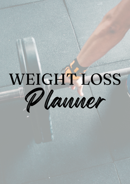 Fitness & Weight Loss Journal: Monthly Meal Planner, Workout Log, and Progress Tracker to Stay Motivated and Achieve Health Goals